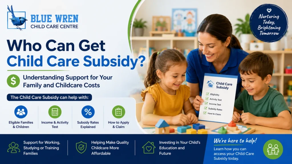 Who Can Get Child Care Subsidy?